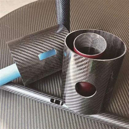 צינור עיבוד סיבי פחמן