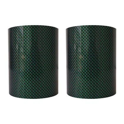 תושבת משולש אחורית אופני סיבי פחמן חוט זהב ירוק